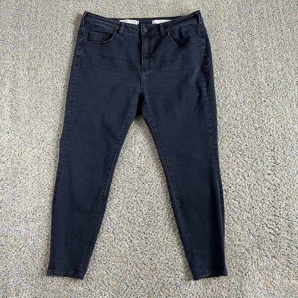 Pilcro and the Letterpress Anthropologie Jeans Women's 32 Curvy High Rise Skinny - Picture 1 of 7